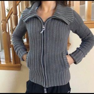 VOLCOM Zip Up Sweater Jacket Size Small